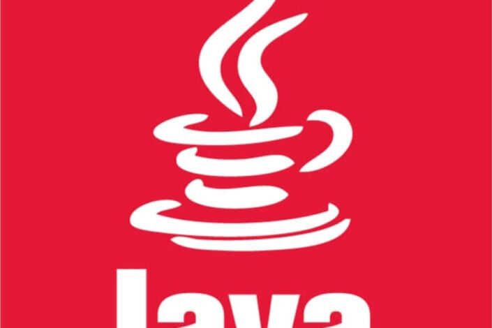 Java. Java logo. Java 18.